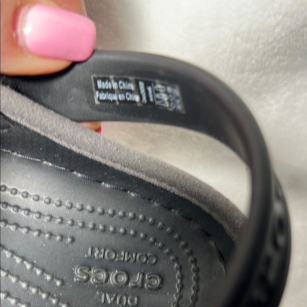 CROCS Citilane Canvas Slip-On Clogs - Size6 - Picture 7 of 8